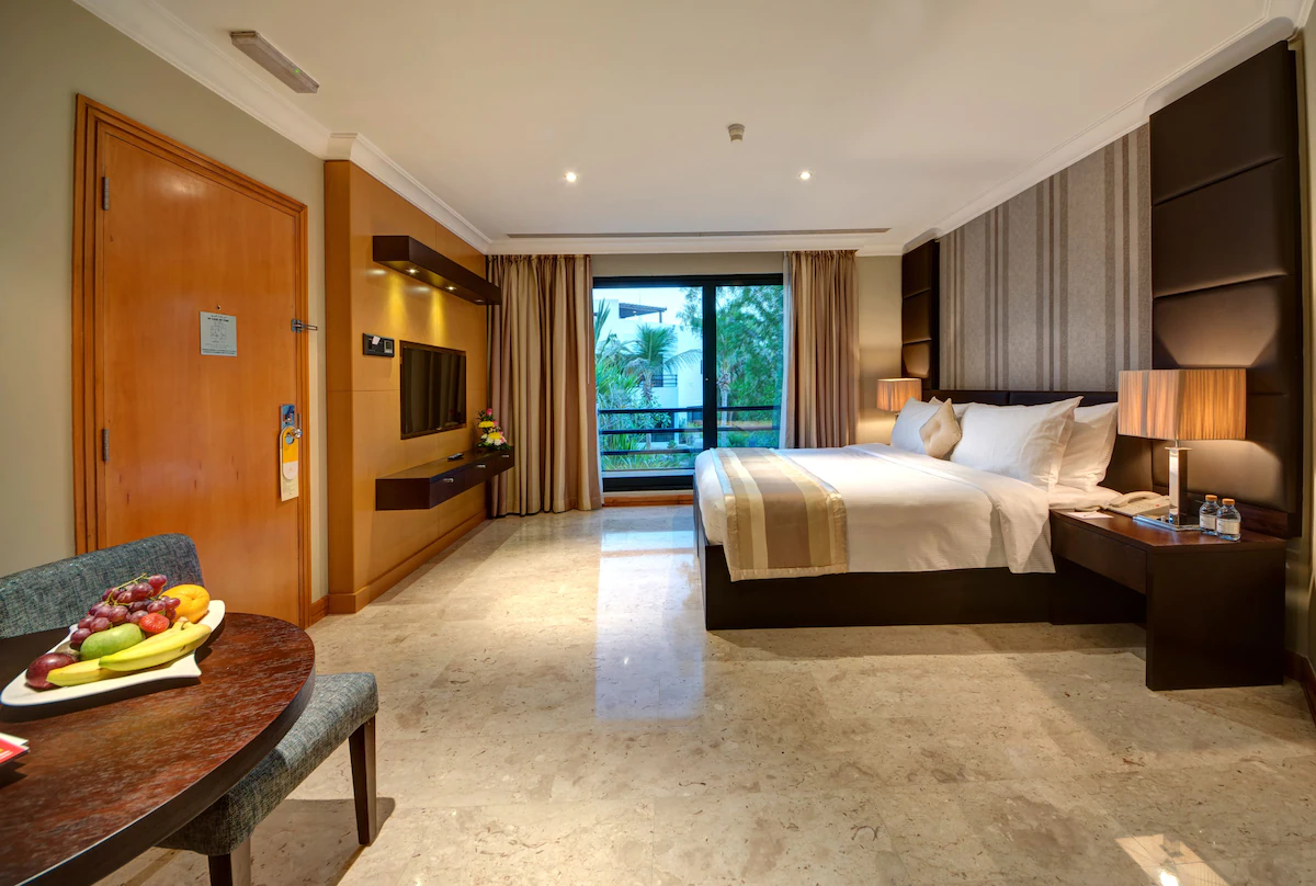 اتاق هتل دبی‌ مارین بیچ ریزورت و اسپا